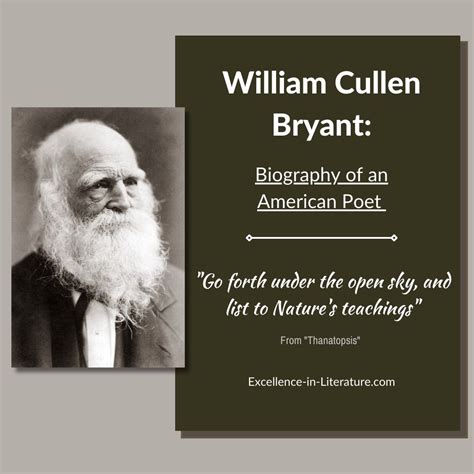 summarize william cullen bryant biography of donald