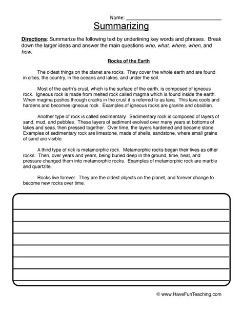 Summarizing Worksheets Easy Teacher Worksheets Summary Worksheet 2nd Grade - Summary Worksheet 2nd Grade