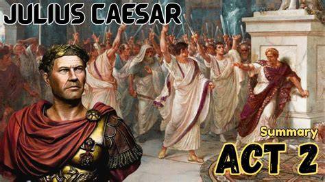 Summary Act 2 Julius Caesar