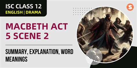 Summary Of Act 5 Macbeth