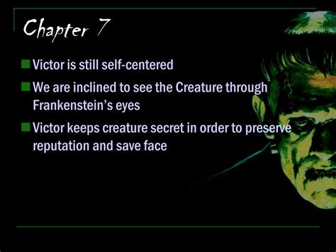 Summary Of Chapter 7 Frankenstein