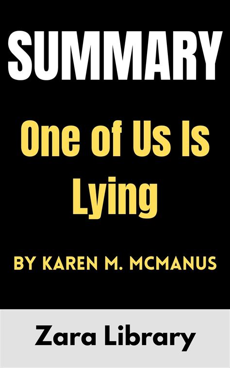 Summary Of One Of Us Is Lying