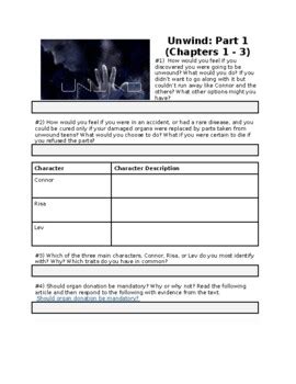 Summary Of Unwind Chapters 1 8