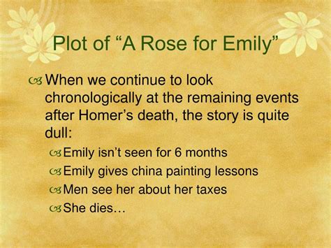 Summary Rose For Emily