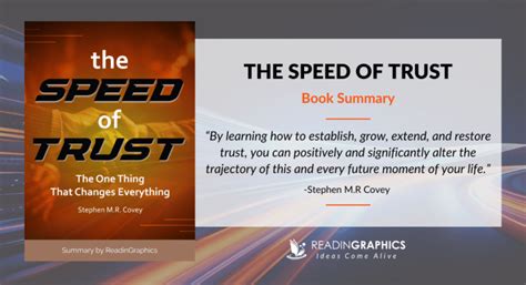 Summary: The Speed Of Trust: Review And Analysis Of Covey's Book