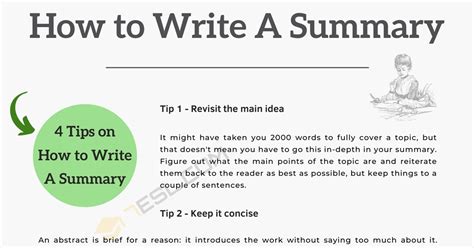 Summary Writing Eslwriting Org Summary Writing Practice - Summary Writing Practice