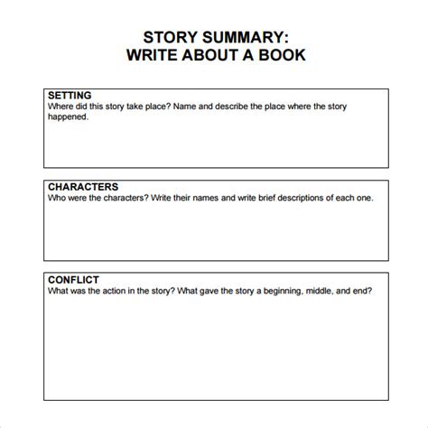 Summary Writing Template Middle School Writing A Summary Middle School - Writing A Summary Middle School