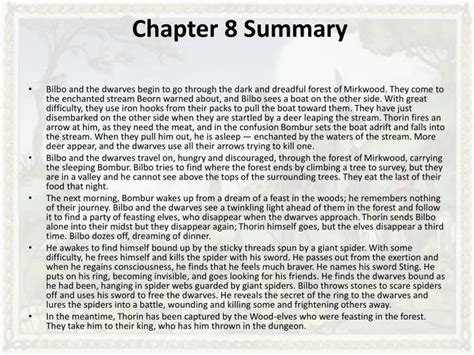 Read Summary Chapter 8 The Hobbit 