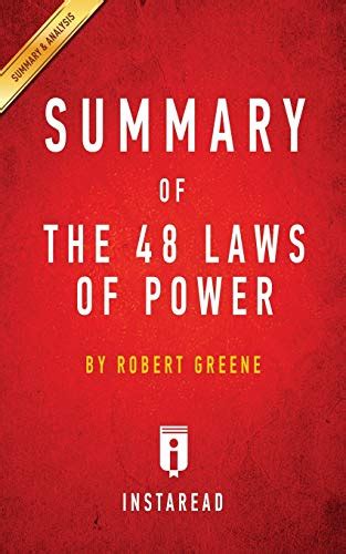 Read Online Summary Of The 48 Laws Of Power By Robert Greene Includes Analysis 