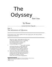 Read Summary On The Odyssey Prentice Hall Literature 