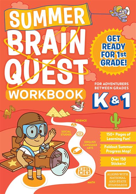 Summer Brain Quest: Between Grades Pre K And K