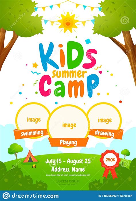 summer camp template