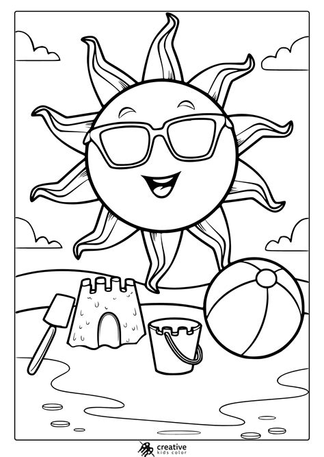summer coloring