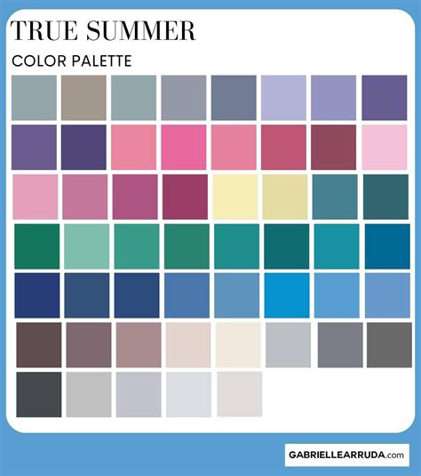 summer colors