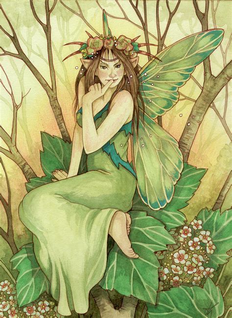 Summer Fairy Watercolor