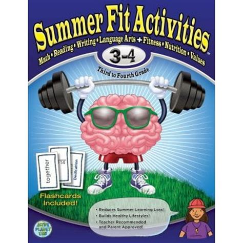 Summer Fit Third To Fourth Grade Math Reading Writing Language Arts Fitness Nutrition And Values
