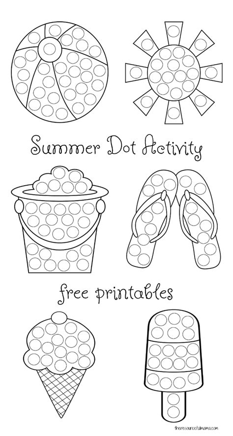 Summer Free Printable For Toddlers And Preschool Active Summer Worksheet For Kids - Summer Worksheet For Kids