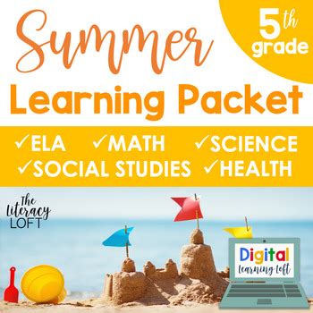 Summer Learning Packet 5th Grade Google Slides Print 5th Grade Summer Reading Packet - 5th Grade Summer Reading Packet