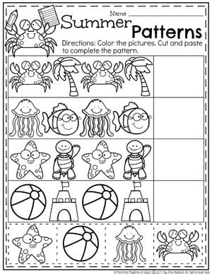 Summer Preschool Worksheets Planning Playtime Summer Preschool Worksheets - Summer Preschool Worksheets