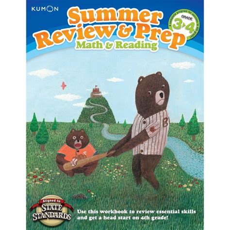 summer review prep math reading grade 1 2