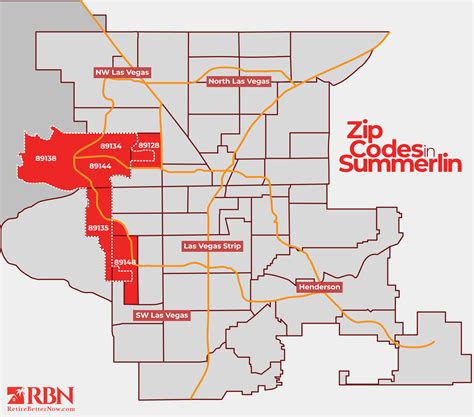 Summerlin Zip Codes