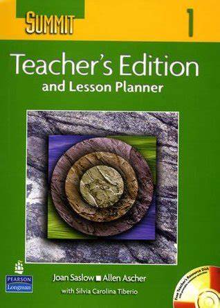 Read Online Summit 1 Teachers Edition And Lesson Planner 