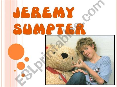 sumpter jeremy biography definition