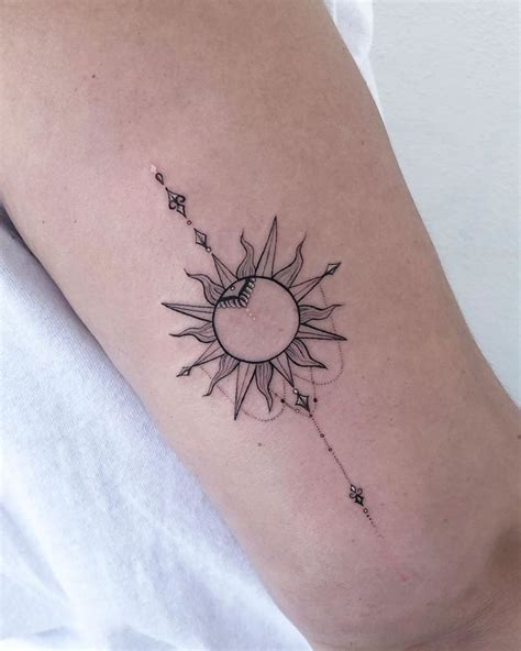 Sun Tattoo   Get Inspired By 50 Brightest Sun Tattoo Ideas - Sun Tattoo
