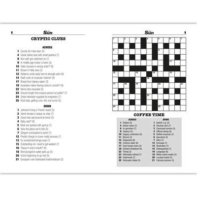 Sun Two Speed Crossword