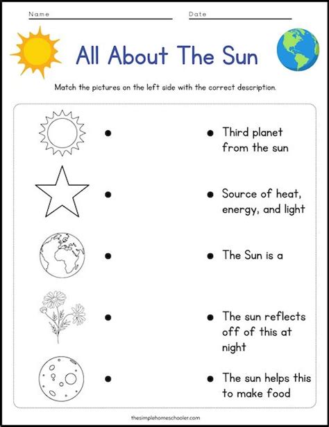 Sun Worksheets For First Grade   Pdf Patterns Of The Sun Worksheet K5 Learning - Sun Worksheets For First Grade