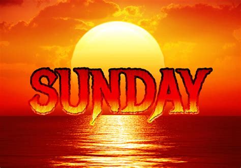 sunday