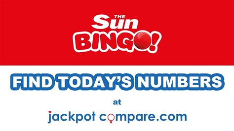sunday sun bingo numbers