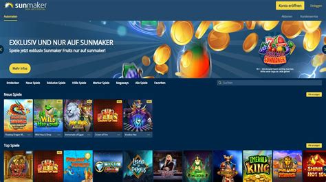 sunmaker casino bonus Online Casino Spiele kostenlos spielen in 2023