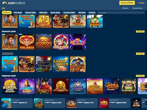 sunmaker casino review Top deutsche Casinos