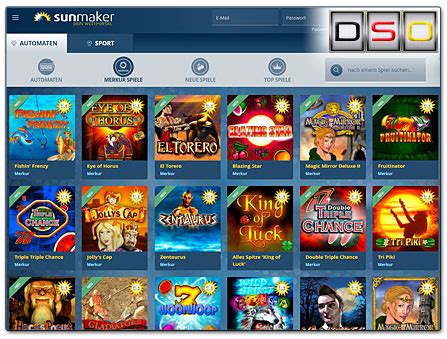 sunmaker casino spiele Deutsche Online Casino