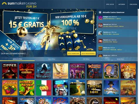 sunmaker casino spiele kostenlos Top 10 Deutsche Online Casino