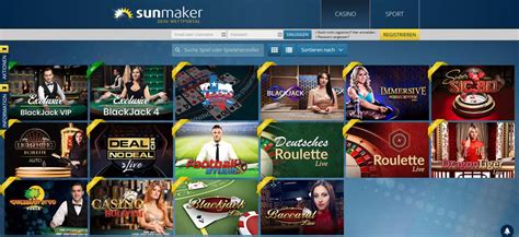 sunmaker live casino Deutsche Online Casino