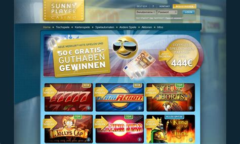 sunmaker sunnyplayer bonus code Top deutsche Casinos