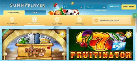 sunnyplayer 1 bonus Mobiles Slots Casino Deutsch