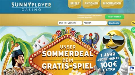 sunnyplayer casino bewertung cvrs