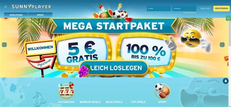 sunnyplayer no deposit bonus code 2019 Online Casino spielen in Deutschland
