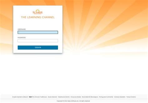 sunrise learning channel login - Loginkk.com