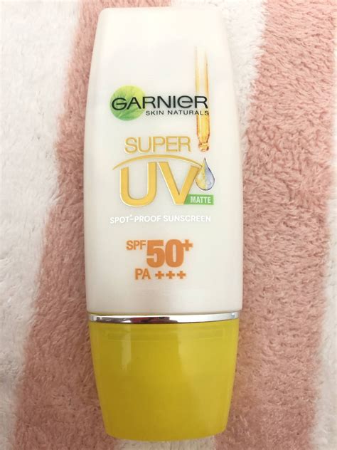sunscreen garnier