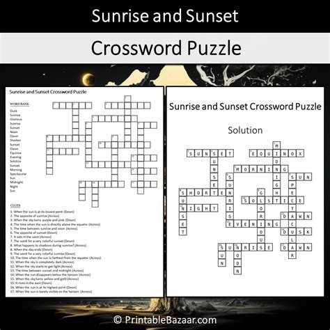 Read Sunset Crosswords Pdf 