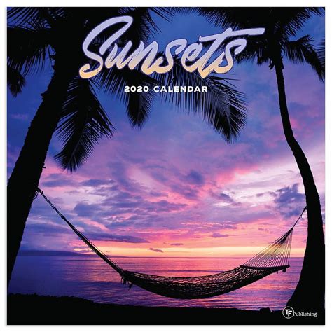 Sunsets 2020 Calendar