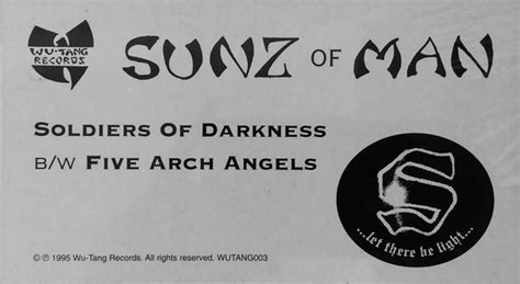 Sunz Of Man Five Arch Angels Wutangcorp