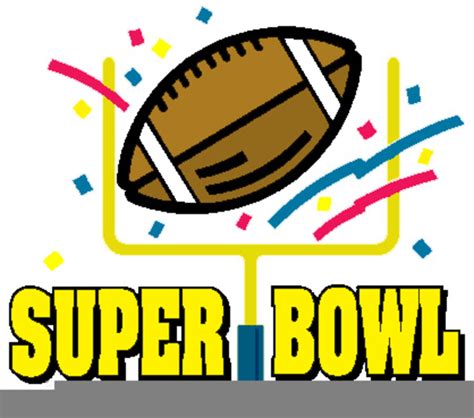 Super Bowl Sunday Clip Art