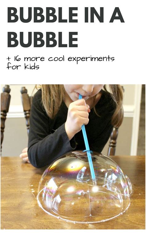 Super Bubble Solution Cool Science Experiment Science Fun Science Experiments With Bubbles - Science Experiments With Bubbles