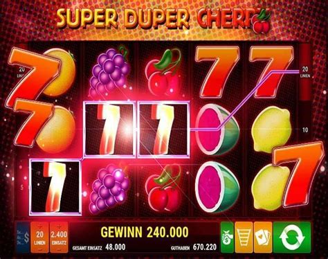 super duper cherry kostenlos spielen deutschen Casino