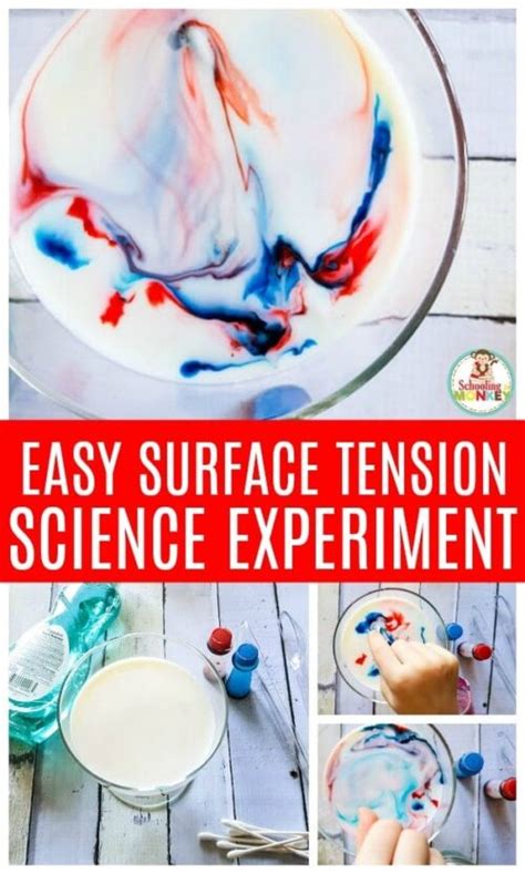Super Fast Milk Surface Tension Science Experiment Easy Fast Science Experiments - Easy Fast Science Experiments